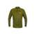 Delphin Tundra Manor XXL thermo aláöltözet felső, zöld színű, sárga varrással, hosszú ujjú, fél cipzáras, elülső nézet