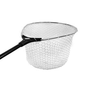 Delphin ALUX TELE merítőháló 55x45cm-es fejjel és 85cm-es teleszkópos nyéllel - Halvédelem