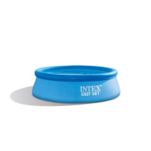 Надуваем басейн Intex Easy Set