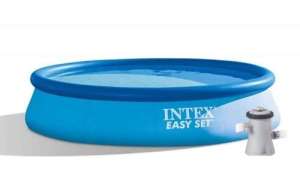 Intex EasySet Aufblasbarer Pool mit Wassersprudler 305x76cm (28122NP) 31495956 Gartenpools