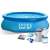 Intex Easy Set inflatable pool, 305cm diameter, 76cm height, filter pump, accessories, instructions
