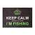 Keep Calm I'm Fishing szőnyeg, vicces szőnyeg horgászoknak, 60x40cm