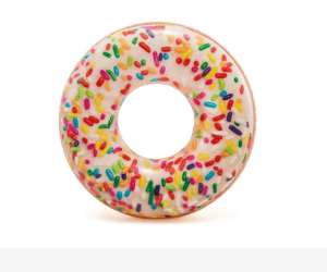 Intex Donut Sprinkle inel de înot gonflabil, în formă de gogoașă, 99x25cm - Colaci de înot