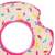 Close-up al Intex Donut Rainbow Flot
