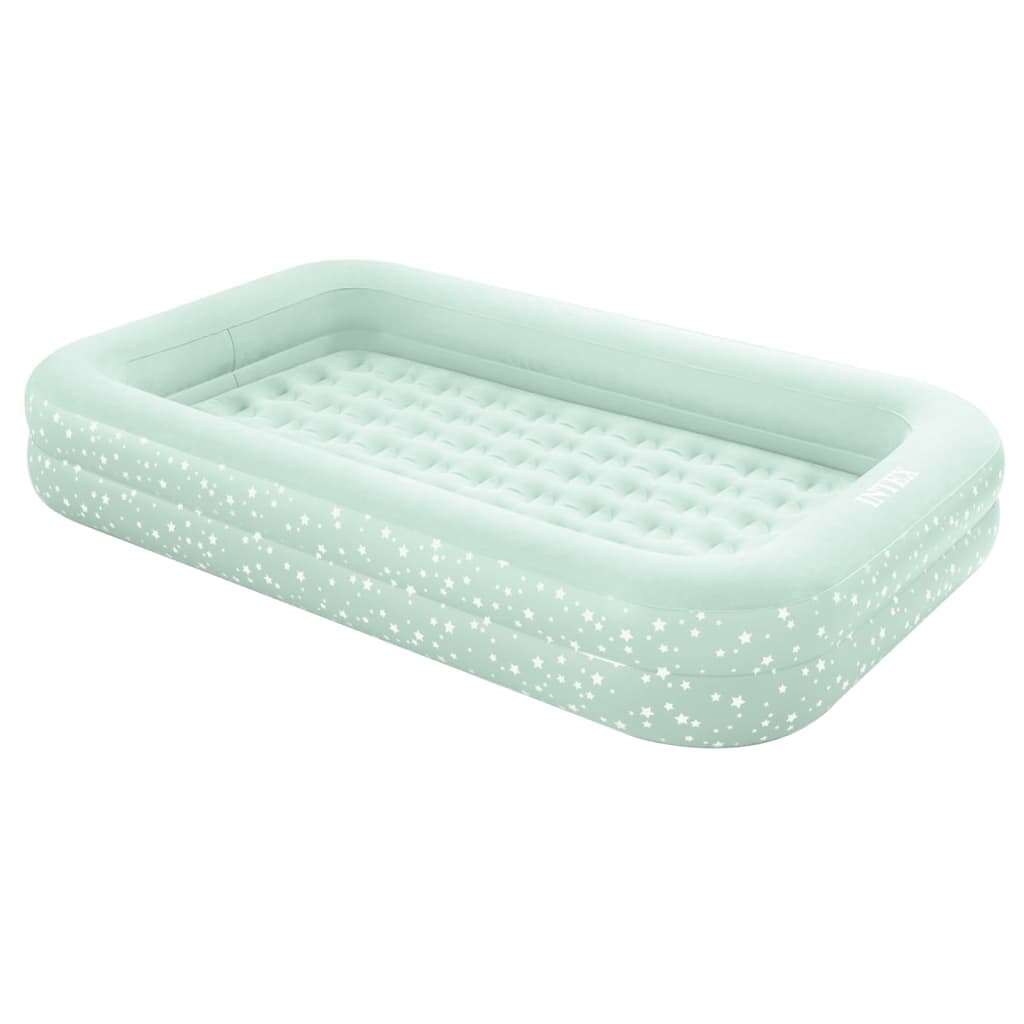 E-shop Cestovná nafukovacia posteľ Intex Kidz + pumpa + prenosná postieľ...