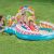 Intex Candy Zone aufblasbarer Kinderpool mit Rutsche und Wassersprüher, spielende Kinder