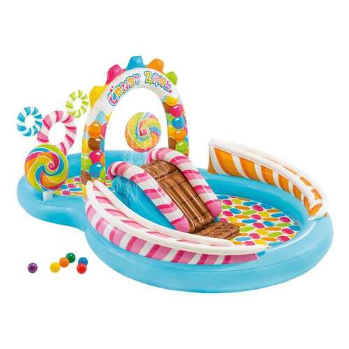 Intex Candy Zone 295x191x130cm Aufblasbarer Kinder Pool (57149NP) 32051687