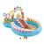 Intex Candy Zone inflatable play center with slide, water sprayer, and candy decorations