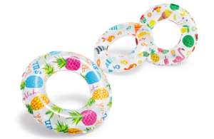 Intex Lively Print felfújható úszógumi ananász mintával - Gyerek úszógumi
