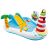 Надуваем детски басейн Intex Fishing Fun с пързалка и аксесоари