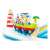 Детайл на лодката за надуваем басейн Intex Fishing Fun