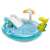 Intex inflatable pool with slide, alligator sprinkler, and umbrella