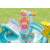 Intex inflatable pool with slide, alligator sprinkler, and umbrella