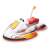 Intex Wave Rider jet ski gonflabil pentru piscină, design roșu și portocaliu