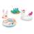 Intex inflatable llama, crocodile and unicorn swim rings for kids
