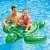 Intex Lilft Meeresschildkröte aufblasbarer Reiter, grüner Schildkröten-Pool-Schwimmer, 127x150cm, Kinder und Erwachsene können darauf reiten