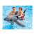 Intex Great White Shark inflatable ride-on, kids playing in pool
