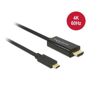 Kábel Delock USB-C na HDMI, 4K 60Hz, 1 meter - USB káble