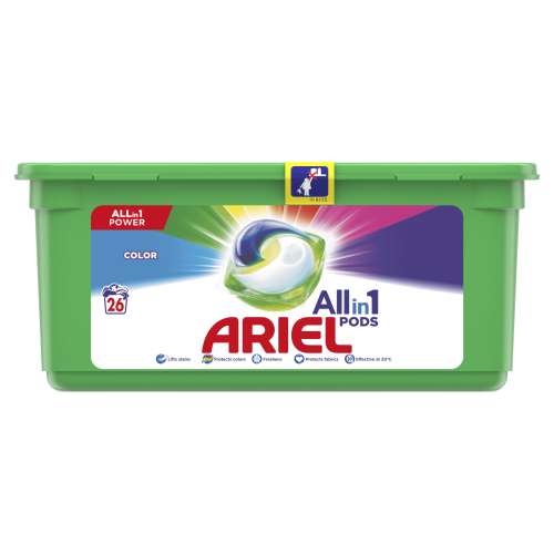 Detergent Capsule Ariel Allin1 Pods Color - 26 de spalari 31394614