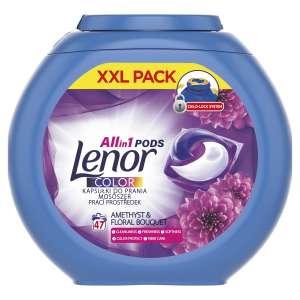 Lenor Amethyst Color All in 1 XXL Mosókapszula - 47 mosás