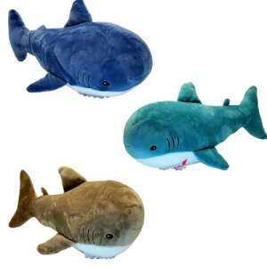Világos Barna - Pihe-puha plüss cápa több színben, minden korosztálynak 57270606 