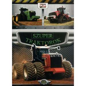 Szuper traktorok 32027243 Gyermek könyvek
