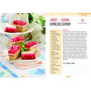 Krémes sütemények - válogatott receptek, jegyzetelhető oldalak 32801768 Könyv ételekről, italokról