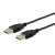 Equip 128871 3 méteres USB 2.0 A-A kábel, fekete