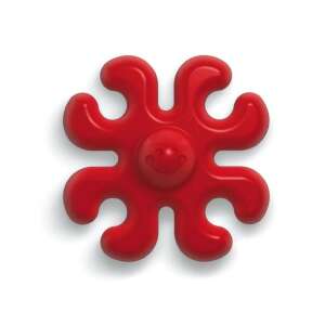 Rotes Quercetti Daisy Polypects Krakenspielzeug für Kleinkinder, ab 1 Jahr - Plastikbausteine