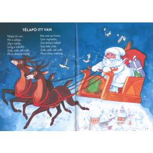 Csendes éj - Karácsonyi versek,dalok és mondókák Jenkovszky Iván rajzaival /Szállítási sérült / 32803730 "verdák"  Gyermek könyvek