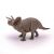 Papo Triceratops Dinosaur Figure Side View