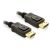 Delock Кабел, Displayport, 2 m, Черен, 1.2 , 82585, 4K 60hz (DL82585) 72415340