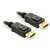 Кабел DisplayPort Delock M/M 2m, черен, 82585