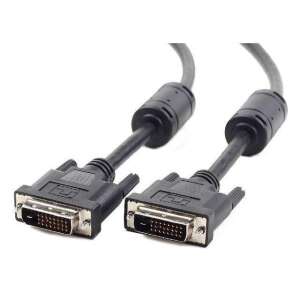Gembird DVI-D/DVI-D (24+1) video cable dual link cable black 3m 57843328 
