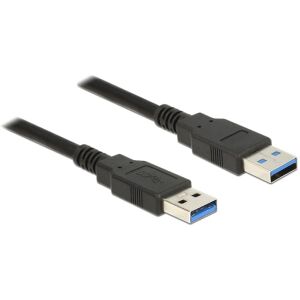Delock USB 3.0 A to A Cable, 1m, Male to Male - Data Cable