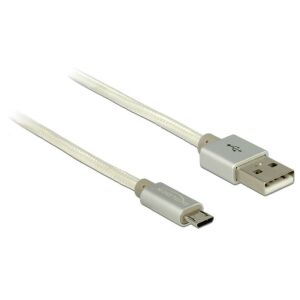 Delock USB A to Micro B cable, 1 meter, for charging and data transfer - USB Cable