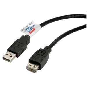 ROLINE - USB 2.0 A-A dĺžka 0,8 m