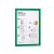 Durabil Duraframe A4 2pcs cadru informativ verde 89103699