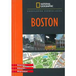 Boston - városjárók zsebkalauza 35928857 Térkép, útikönyv