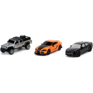 Fast and Furious 3 set 3 nano-masini metalice 4 cm 102873469 - Maşinuţe
