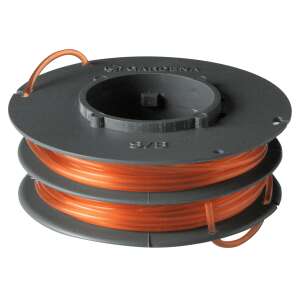 Gardena 5372-20 szpula z żyłką do kosy, 5m pomarańczowa żyłka, do kos spalinowych i elektrycznych - Gardena