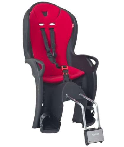 Hamax Kiss Kindersitz für Fahrräder #schwarz-rot 31400537