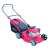 Gama Garden GLM 46P Basic petrol lawnmower, red, 46cm cutting width, 132cc engine
