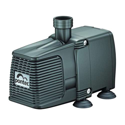 Помпа за езерце Pontec PondoCompact 2000, сива, с конектор за маркуч