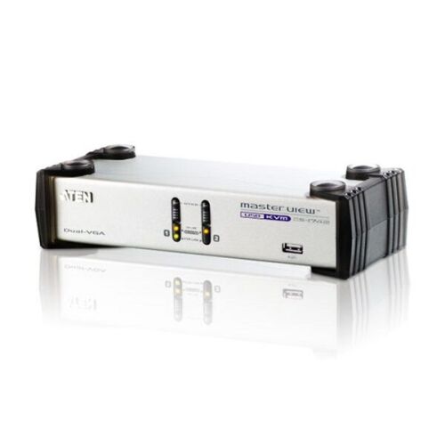 ATEN - Dual-View USB KVM Switch - 2 Port 177404612 - KVM switch