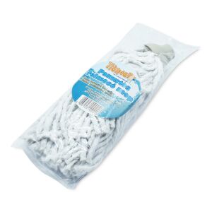 Tainet pamut felmosófej, 160g, fehér, padlótisztításhoz - Takarító Eszközök