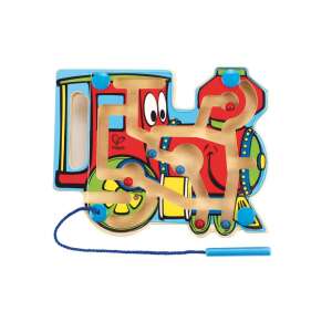 Hape Choo Choo Tracks magnetic train maze toy - Train, rail element, motorway