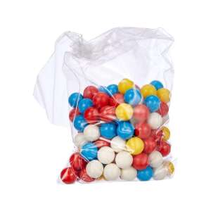 100 színes golyó műanyag zacskóban, utántöltő Quercetti golyópályához - Golyópálya