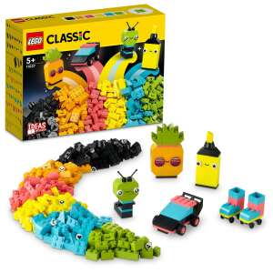 Lego Classic Distractie Creativa Cu Neoane 11027 100438604 - LEGO Clasic