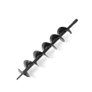 Szögletes nézet HECHT 100mm földfúró fúrófejről - Fúrók és csavarozó kiegészítő